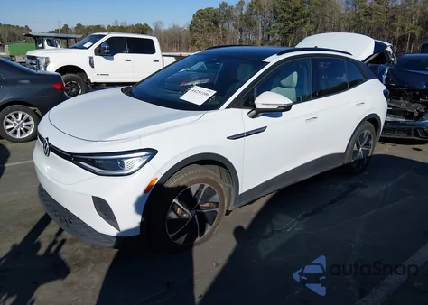 2021 Volkswagen Id.4 Pro S из США, поврежденный, VIN WVGTMPE24MP062692